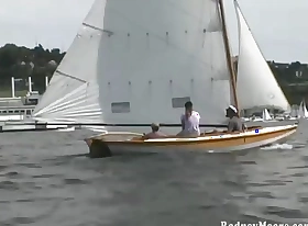 Real Tiny Dwarf Fucks on Boat