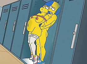 Anal Housewife Marge Moans With Pleasure As Hot Cum Fills Her Bore And Squirts In All Directions / Hentai / Fullest completely / Toons / Anime
