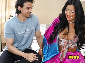 Big Boobs Desi Sali Fucks connected with Bro in Law unaffected by her Wedding Day