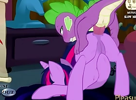 MLP - Clop - Double An obstacle Blissfulness all round be fitting of buttercupsayin (HD)