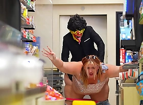 Horny BBW Gets Fucked At The Shut out 7- Eleven