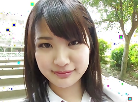 Hot Asian student copulates her bus hard