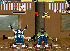 MUGEN Sonic charmer fucks Sub-zero and Judas